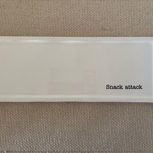 mud pie “Snack Attack” tray